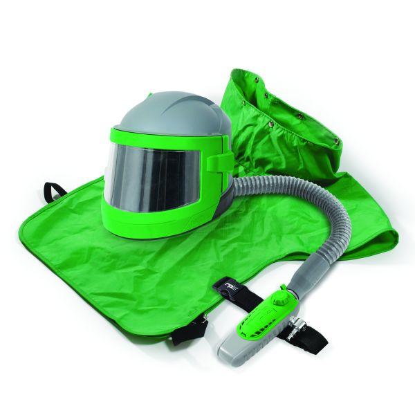 Nova 3 Blast Respirator w/ Nylon Cape and C40 Climate Control Device, RPB