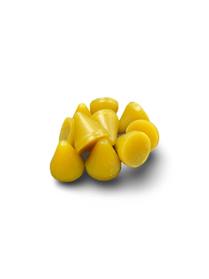 Cone Shape Plastic Tumbling Media, Preplate or Prepaint, RockRidge, 50 lb bag