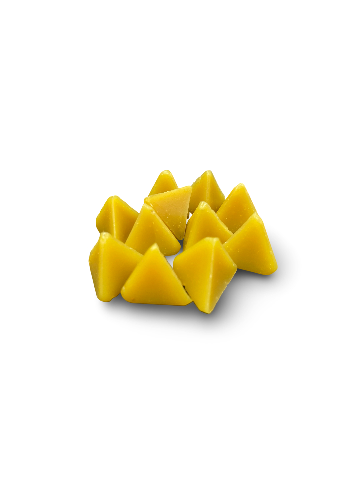 Tetrahedron Shape Plastic Tumbling Media, Preplate or Prepaint, RockRidge, 50 lb bag - Image 2