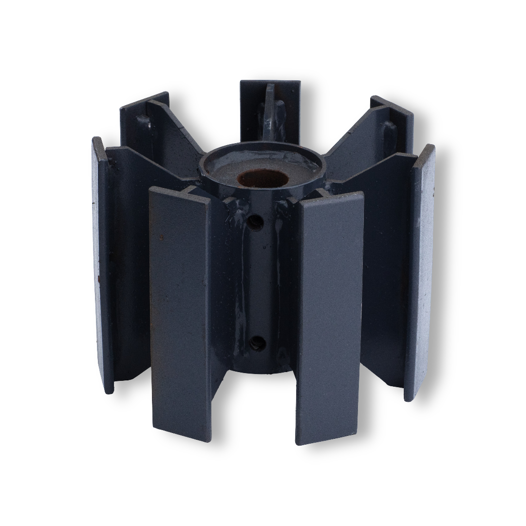 Bottom Elevator Pulley, 8" x 6", Winged, Clemco Industries