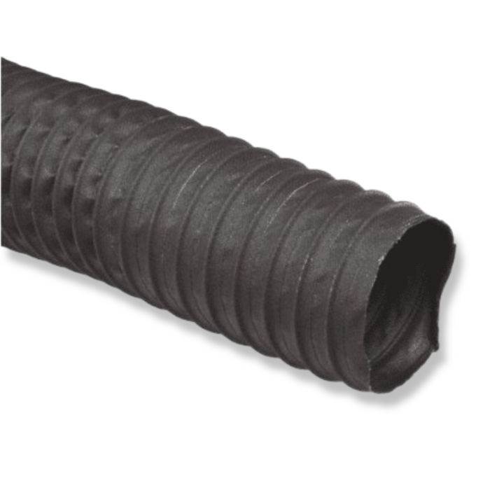 Reclaim Hose, 6" ID, Unlined Flex, Per Ft, Max 25ft., Clemco Industries