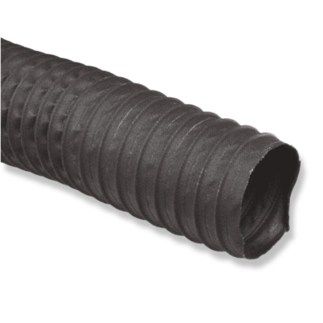 Reclaim Hose, 6" ID, Unlined Flex, Per Ft, Max 25ft., Clemco Industries