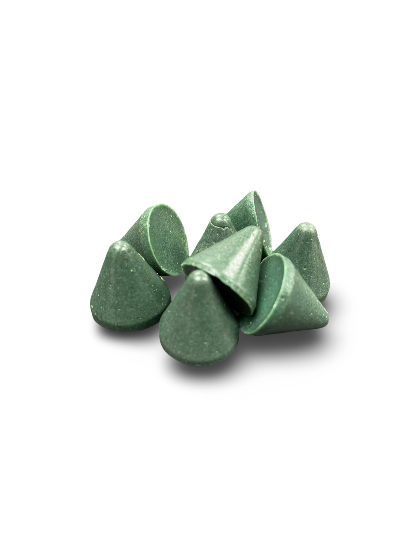 Cone Shape Plastic Tumbling Media, High Cut, RockRidge, 50 lb bag