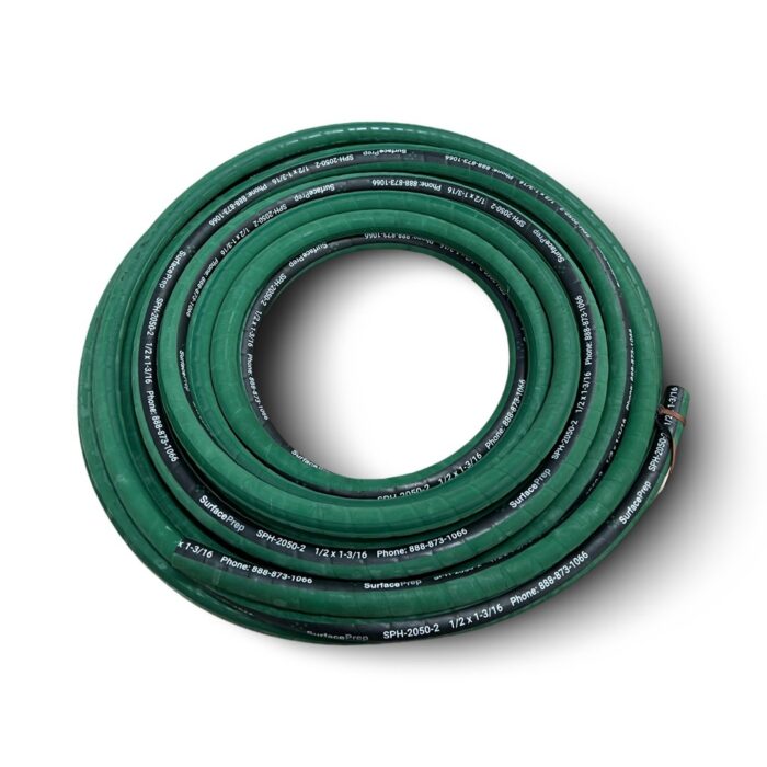 Abrasive Blast Hose 1/2" ID x 1-3/16" OD 2 PLY, Unfitted