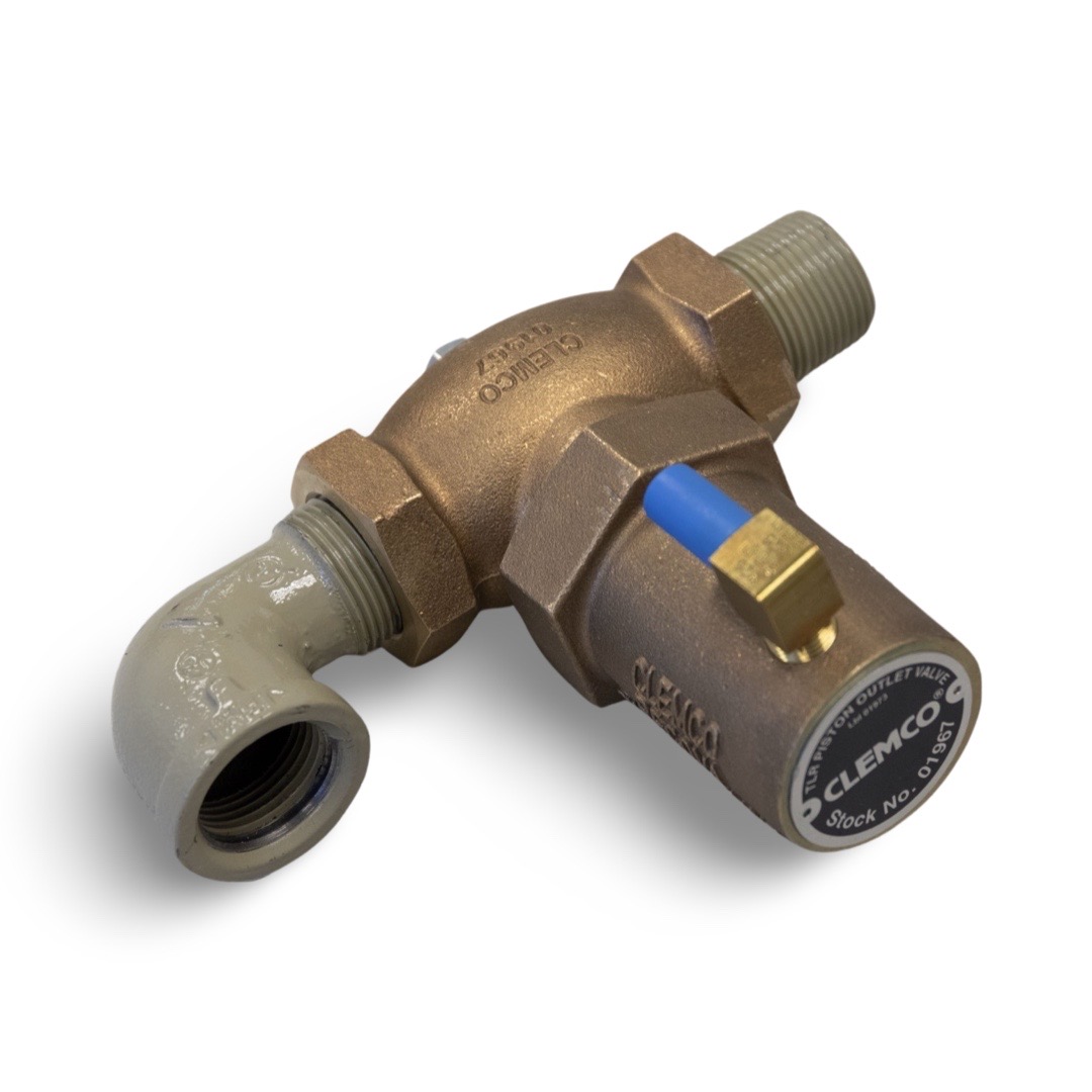 Piston Outlet Valve, 1", Clemco Industries - Image 2